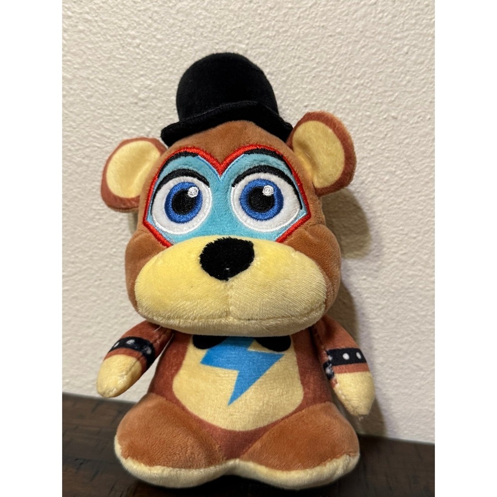 FNAF Five Nights at Freddy's Security Breach Glamrock Freddy Plush Stuffed Toy
